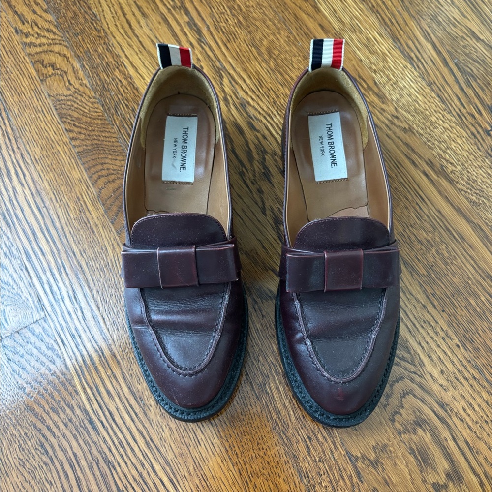 Thom Browne Leather Loafers